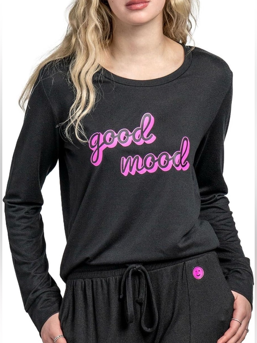 Hello Mello “Best Day Ever” Lounge Sweater Top - Women’s XL (NWT)